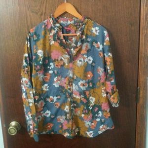 Merona floral top (XL)